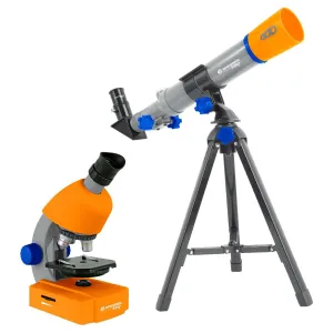 Мікроскоп Bresser Junior 40x-640x + Телескоп 40/400 - фото 