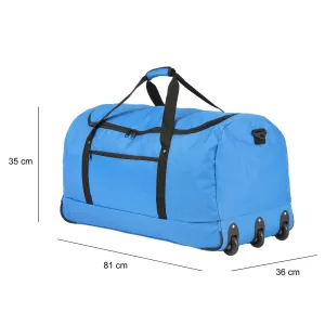 Сумка дорожня на колесах TravelZ Wheelbag 100 Blue - фото 61148