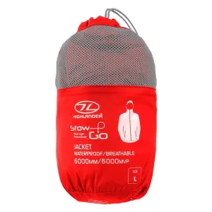 Вітрівка Highlander Stow Go 6000 mm Red L - фото 61325