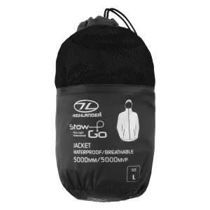 Вітрівка Highlander Stow Go 6000 mm Black M - фото 61398