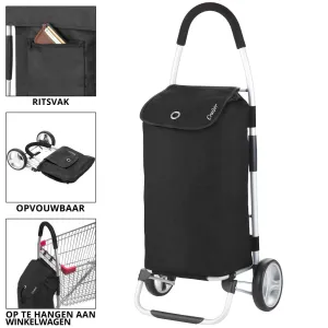 Сумка-візок ShoppingCruiser Foldable 40 Black - фото 62109