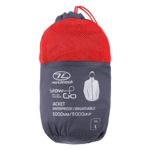 Вітрівка Highlander Stow Go 6000 mm Charcoal XL - фото 62701
