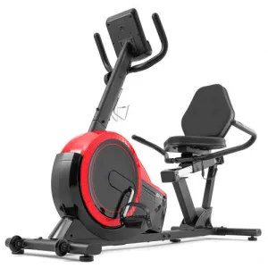 Горизонтальний велотренажер Hop-Sport HS-60L Pulse магнітний black/red 2020 - фото 3