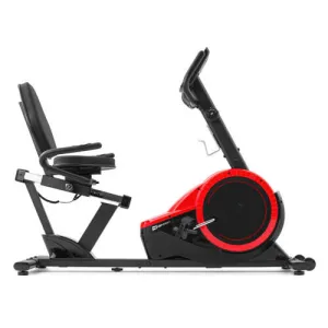 Горизонтальний велотренажер Hop-Sport HS-60L Pulse магнітний black/red 2020 - фото 7