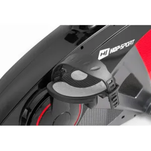 Велотренажер Hop-Sport HS-090H Apollo iConsole+black/red - фото 4