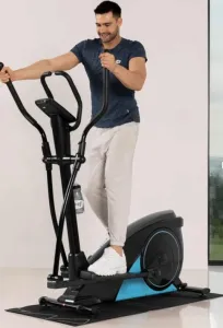 Орбітрек електромагнітний Hop-Sport HS-060C Blaze black/blue - фото 92232