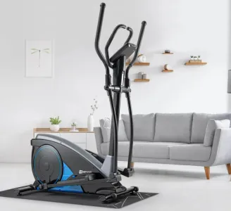 Орбітрек електромагнітний Hop-Sport HS-060C Blaze black/blue - фото 92233