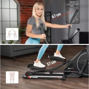 Орбітрек Hop-Sport HS-160CF Stage Grey - фото 3