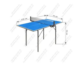 Стіл тенісний для дітей  "GSI-sport", модель "Junior", артикул Junior - фото 70383