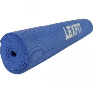 Килимок для фітнесу (килимок для йоги, мат) LEXFIT 0,6 см, синій, LKEM-3010-0,6 - фото 