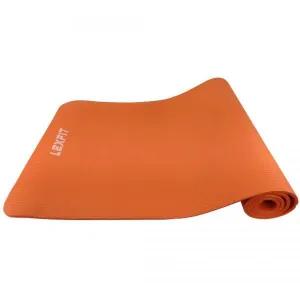 Килимок для фітнесу (килимок для йоги, мат) LEXFIT 0,8 см, LKEM-3006-0,8-orang - фото 65066