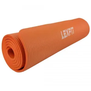 Килимок для фітнесу (килимок для йоги, мат) LEXFIT 0,8 см, LKEM-3006-0,8-orang - фото 65067