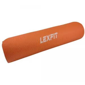 Килимок для фітнесу (килимок для йоги, мат) LEXFIT 0,8 см, LKEM-3006-0,8-orang - фото 65068