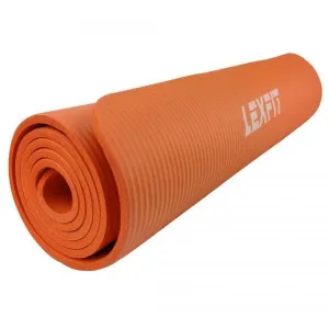 Килимок для фітнесу (килимок для йоги, мат) LEXFIT 0,8 см, LKEM-3006-0,8-orang - фото 