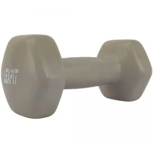 Гантель LEXFIT сталева з вініловим покриттям 2кг, 1шт, сірий, LKDB-505-2 - фото 