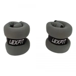 Обважнювачі для рук і ніг LEXFIT 2шт по 1кг, LKW-1102-1 - фото 65157