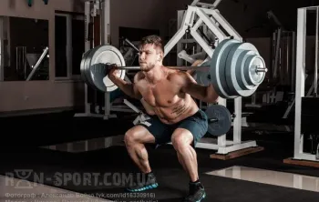 Штанга 95 кг із хромованим грифом RN-Sport GB-95 - фото 66944