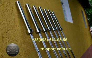 Штанга олімпійська 135 кг з грифом 2.2 метра - фото 66982