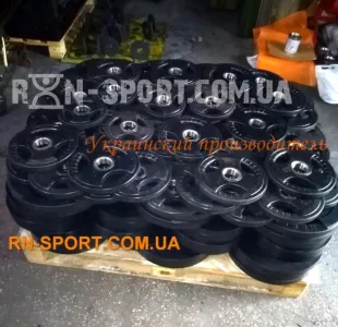 RN-Sport Rod Олімпійський, прогумований 100 кг, Curf 2.2 м - 50 мм RN_OBpro100 - фото 67283