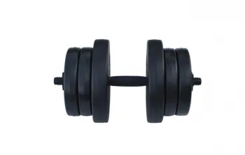 Гантель складний композитний RN-SPORT 20 кг - 1 шт. + Есспонден BDone-20 - фото 67597