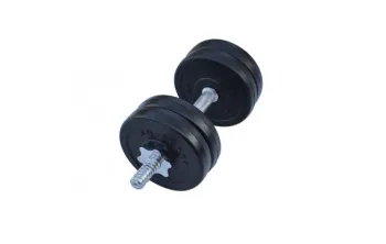 Композитний гантель RN-SPORT 6,5 кг з хромовим гривом HR-006 - фото 67623