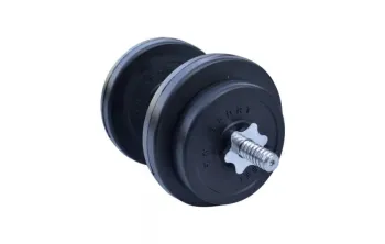 Композитний гантель RN-SPORT 8,5 кг з хром HR-009 - фото 67628
