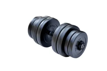 Гантель StrongMan на 31 кг від RN-Sport + розширювач грифа - фото 