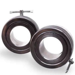 Замок для сітки D-50MM пробка (2PCS) CL-19 (металевий хром, ціна на 2 шт.) - фото 
