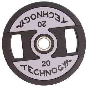 Диск уретановий 20 кг Technogym Urethane Encased Disk 50MM 20KG FD20-NRGM - фото 68589
