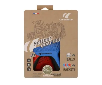 Набір ракеток для настільного тенісу Cornilleau Soft Pack Quattro 455450 - фото 