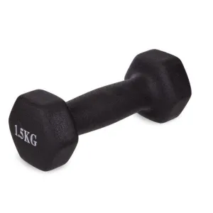 Гантелі для фітнесу з неопреновим покриттям 1,5 кг Fitnessport VDD-02-1,5к - фото 