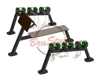 Серія податків: 2*10 кг /2*14 кг /2*18 кг Brustyle SG611.2 - фото 75238