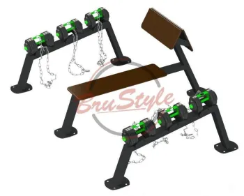 Серія податків: 2*10 кг /2*14 кг /2*18 кг Brustyle SG611.2 - фото 