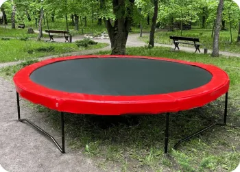 Batut Kidigo Premium 426 см зелений \ синій \ червоний \ жовтий 222731 - фото 75454