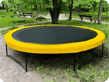 Batut Kidigo Premium 426 см зелений \ синій \ червоний \ жовтий 222731 - фото 75455