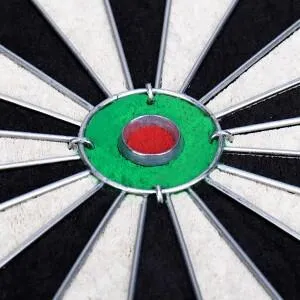 Дартс професійний із сизалю WinMax Match Play G491 45cм 6 дротиків - фото 75800