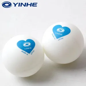 М'ячики для настільного тенісу Yinhe 1* Abs 40+ м'ячів (100 шт.) BY100 - фото 97861
