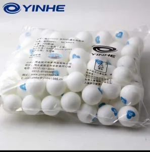 М'ячики для настільного тенісу Yinhe 1* Abs 40+ м'ячів (100 шт.) BY100 - фото 97862