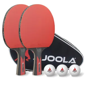 Набір Joola TT-SET DUO CARBON (2 ракетки + 3 мяча) - фото 