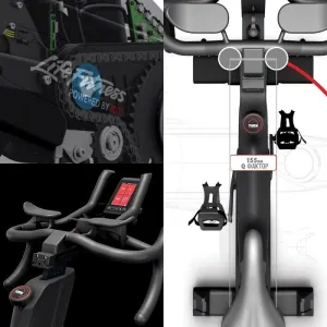 Спідбайк  з велокомп'ютером Life Fitness ICG IC8 - фото 78801