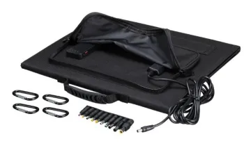 Портативний зарядний пристрій сонячна панель Bresser Mobile Solar Charger 60 Watt USB DC 3810050 - фото 78848