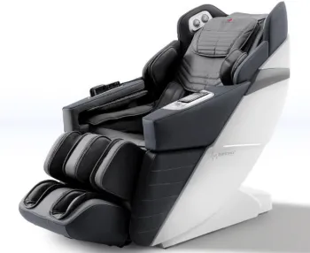 Масажне крісло AlphaSonic III White Black - фото 
