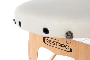 Масажний стіл RESTPRO VIP OVAL 2 / бежевий - фото 79597