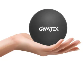 Масажний м'яч Gymtek 63 мм чорний G-66376 - фото 79867