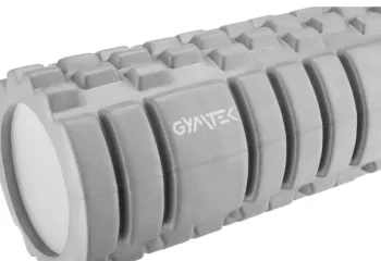 Масажний ролик Gymtek для йоги та фітнесу EVA 33*14 см сірий G-66358 - фото 79871