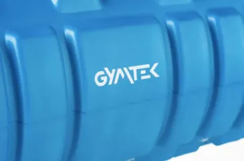Масажний ролик Gymtek для йоги та фітнесу EVA 33*14 см синій G-66015 - фото 79892