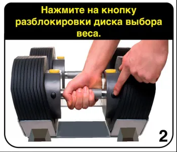 Гантелі зі стійкою MX SELECT MX55 (пара по 25 КГ) - фото 91728