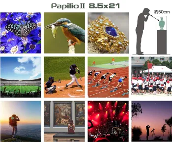 Бінокль Pentax UP 8.5x21 Papilio II (62002) (930160) - фото 81044