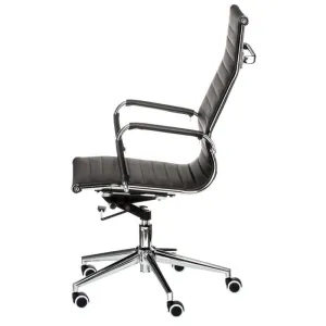 Офісне крісло SPECIAL4YOU SOLANO ARTLEATHER BLACK (E0949) - фото 81629