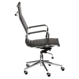 Офісне крісло SPECIAL4YOU SOLANO ARTLEATHER BLACK (E0949) - фото 81630
